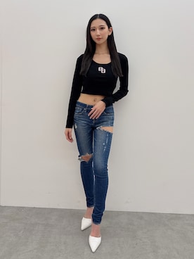 hinanoさん(レディース・156cm)の冬コーディネート