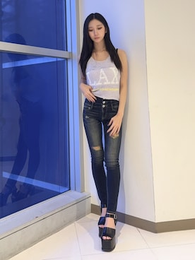 hinanoさん（レディース・156cm）の春コーディネート