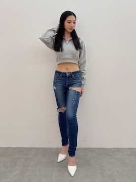 hinanoさん(レディース・156cm)の冬コーディネート