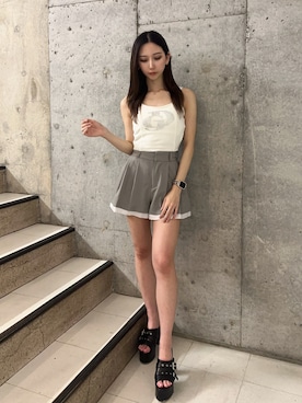 hinanoさん（レディース・156cm）の夏コーディネート