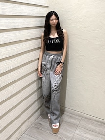 GYDAデニムsublimation printingパンツ｜ジェイダ（GYDA）公式通販