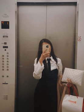 「ZARA（ザラ）のアイテム」を使った、Jane.Nさん（レディース・165cm）の夏コーディネート
