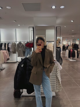 「ZARA（ザラ）のアイテム」を使った、Jane.Nさん（レディース・165cm）の夏コーディネート