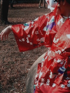 「tocco closet（トッコ　クローゼット）のアイテム（浴衣）」を使った、みさき🪅🪆さん（レディース・165cm）の春コーディネート
