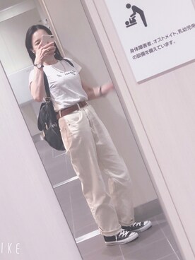 「BELLE（ベル）のアイテム」を使った、gokuumamaさん（レディース・152cm）の夏コーディネート