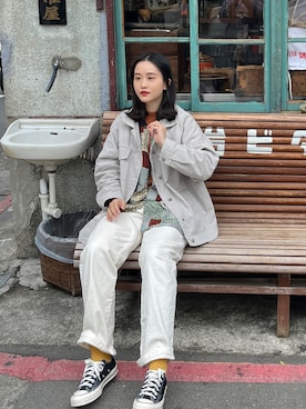 地上的襪子さんのコーディネート