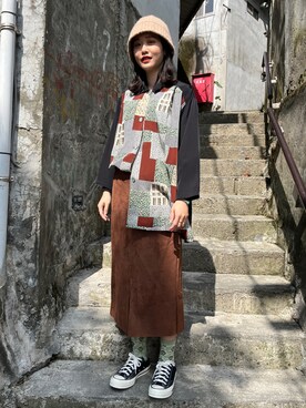 地上的襪子さんのコーディネート