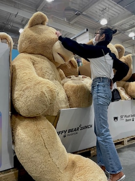 𝚞𝚔𝚊 .さん(レディース・163cm)の冬コーディネート