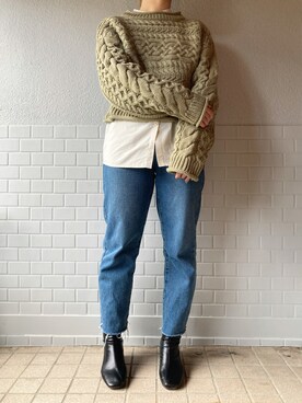 yamazakikanaさん（レディース・162cm）の冬コーディネート