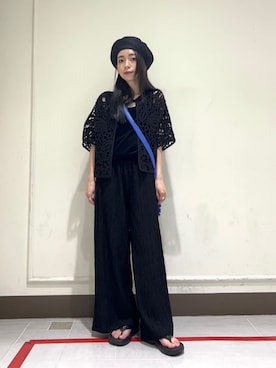 塩川(shiokawa)さん(レディース・146cm)の夏コーディネート