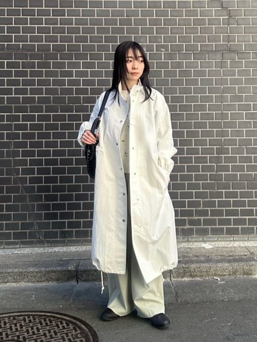 コットンナイロン オックスフォード モッズコート（モッズコート