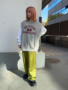 塩川(shiokawa)さん(レディース・146cm)の冬コーディネート