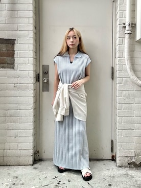 塩川(shiokawa)さん(レディース・146cm)の夏コーディネート