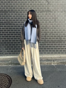 塩川（shiokawa）さん（レディース・146cm）の冬コーディネート