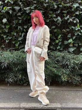 塩川（shiokawa）さん（レディース・146cm）の冬コーディネート