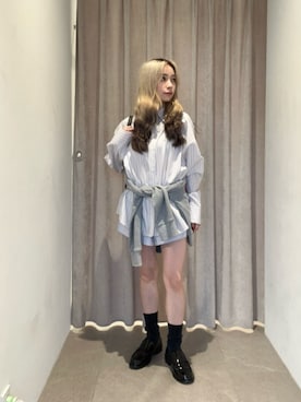 塩川(shiokawa)さん(レディース・146cm)の夏コーディネート