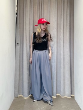 塩川(shiokawa)さん(レディース・146cm)の夏コーディネート