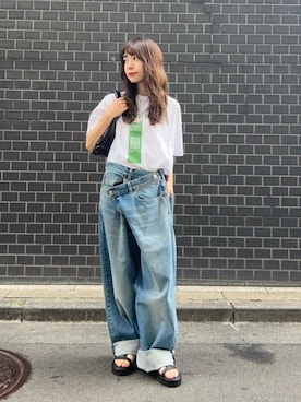 塩川（shiokawa）さん（レディース・146cm）の夏コーディネート