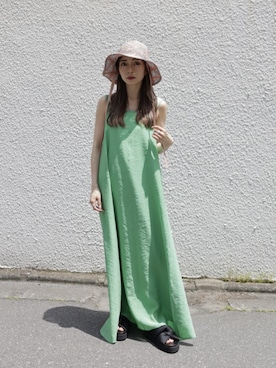 塩川（shiokawa）さん（レディース・146cm）の夏コーディネート