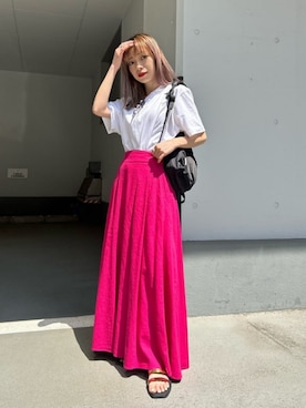 塩川(shiokawa)さん(レディース・146cm)の春コーディネート