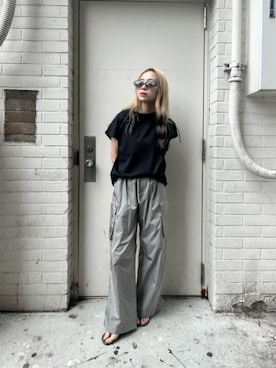 塩川（shiokawa）さん（レディース・146cm）の夏コーディネート