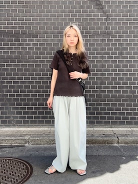 塩川(shiokawa)さん(レディース・146cm)の春コーディネート