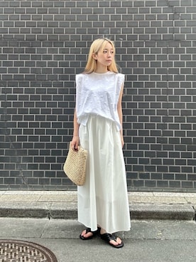 塩川(shiokawa)さん(レディース・146cm)の夏コーディネート