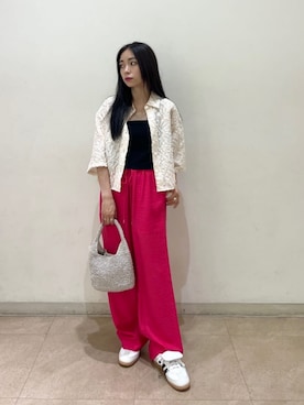 塩川(shiokawa)さん(レディース・146cm)の夏コーディネート