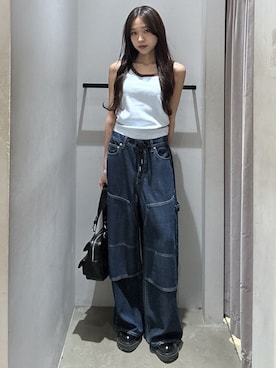 KAEDEさん（レディース・160cm）の春コーディネート