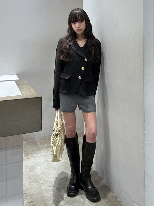 セール】KNITTING MANNISH TAILORED JK ニッティング マニッシュ