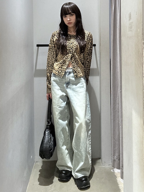 COMPACT LEOPARD カーディガン SLY | COMPACT LEOPARD カーディガン (カーディガン ) |SHEL