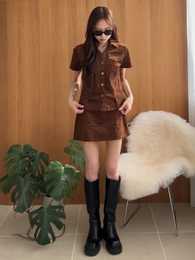 KAEDEさん(レディース・160cm)の夏コーディネート