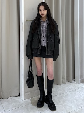 KAEDEさん(レディース・160cm)の冬コーディネート