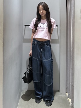 KAEDEさん（レディース・160cm）の春コーディネート