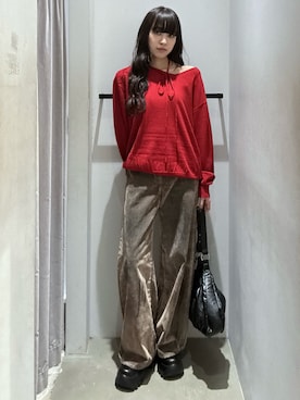 KAEDEさん(レディース・160cm)の秋コーディネート