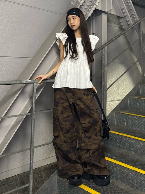 SLY（スライ） カーゴパンツ WASHED 2WAY CARGO PT ウォッシュド2