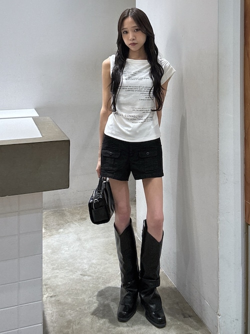 ONE SHOULDER ASYMMETRY TOPS ワンショルダーアシンメトリートップス 秋服
