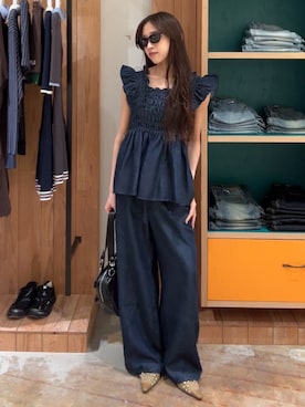 KAEDEさん（レディース・160cm）の春コーディネート