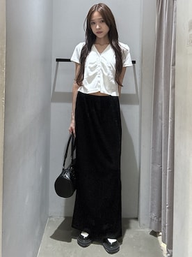 KAEDEさん（レディース・160cm）の夏コーディネート