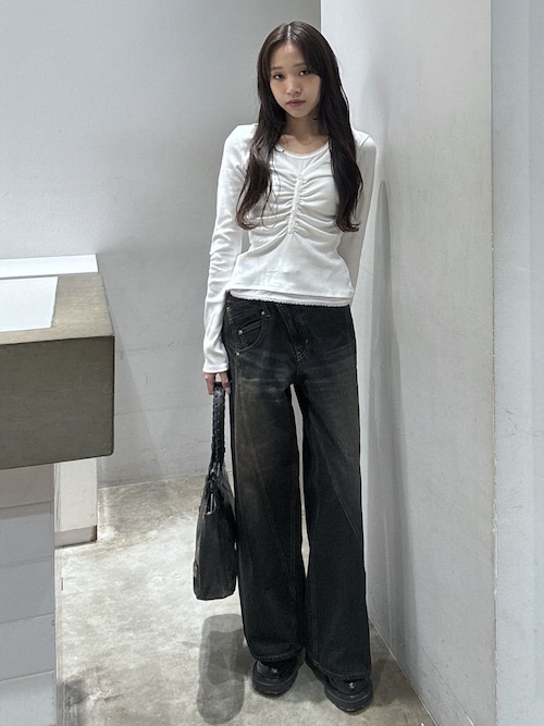 SLY レイヤードライクカットトップス　ピンク LAYERED LIKE CUT TOPS レイヤードライクカットトップス 春服（Tシャツ
