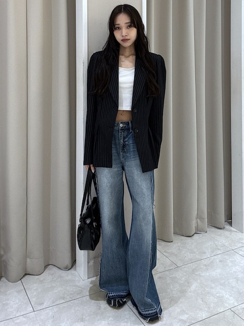 2026SS新作】L/W TWIST SIZING DENIM ローウエストツイスト サイジング