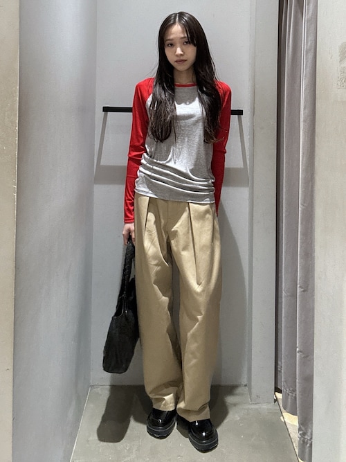 THROW by SLY スラックス パンツ J/W ADJUST CURVE TWILL PT ジャスト