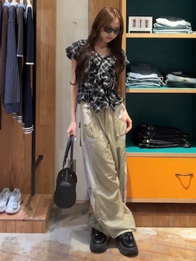 KAEDEさん（レディース・160cm）の夏コーディネート