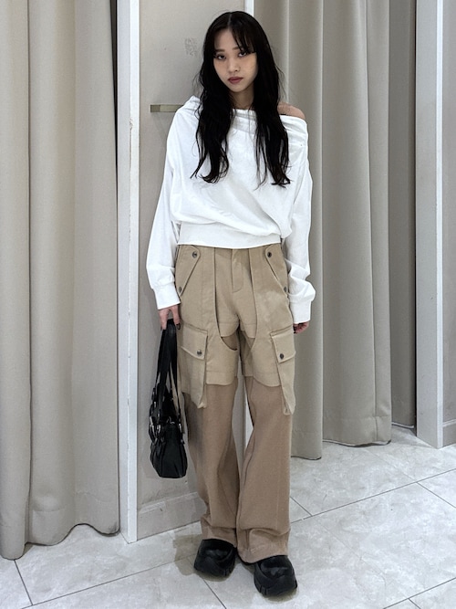 SLY（スライ） ブーツ FRONT ZIP CHUNKY BOOTS フロントジップ チャン