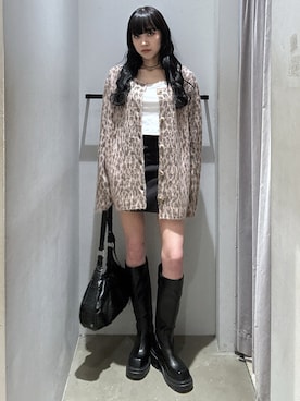 「厚底」｜KAEDEさん（レディース・160cm）の秋コーディネート