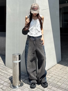 KAEDEさん(レディース・160cm)の夏コーディネート