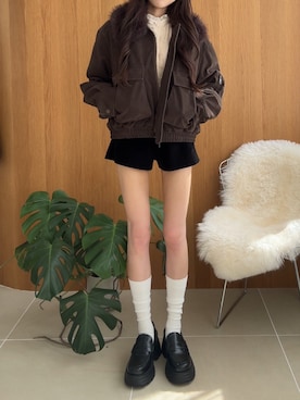 「SLY（スライ）のアイテム（パンツ）」を使った、KAEDEさん（レディース・160cm）の夏コーディネート