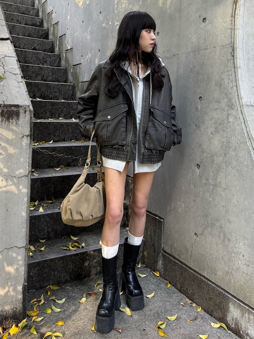 セール】VOLUME CHUNKY SOLE M/BOOTS ボリューム チャンキーソール