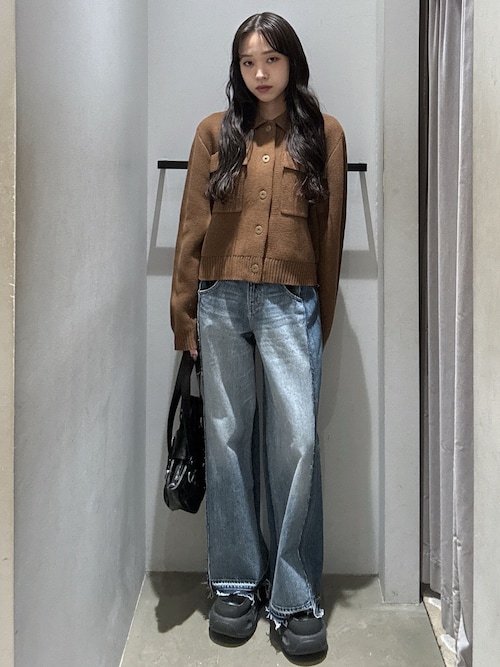 2026SS新作】L/W TWIST SIZING DENIM ローウエストツイスト サイジング