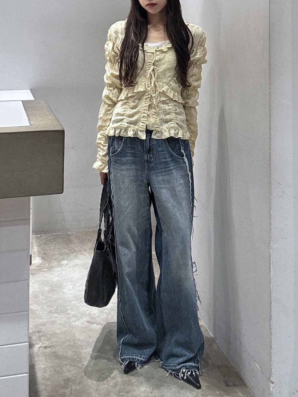SLY（スライ）の「【2026SS新作】L/W TWIST SIZING DENIM ローウエスト